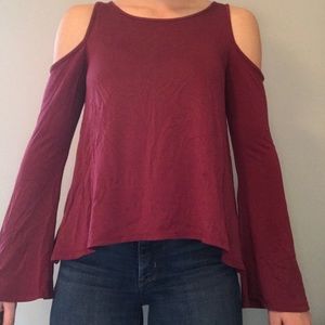 Open shoulder top